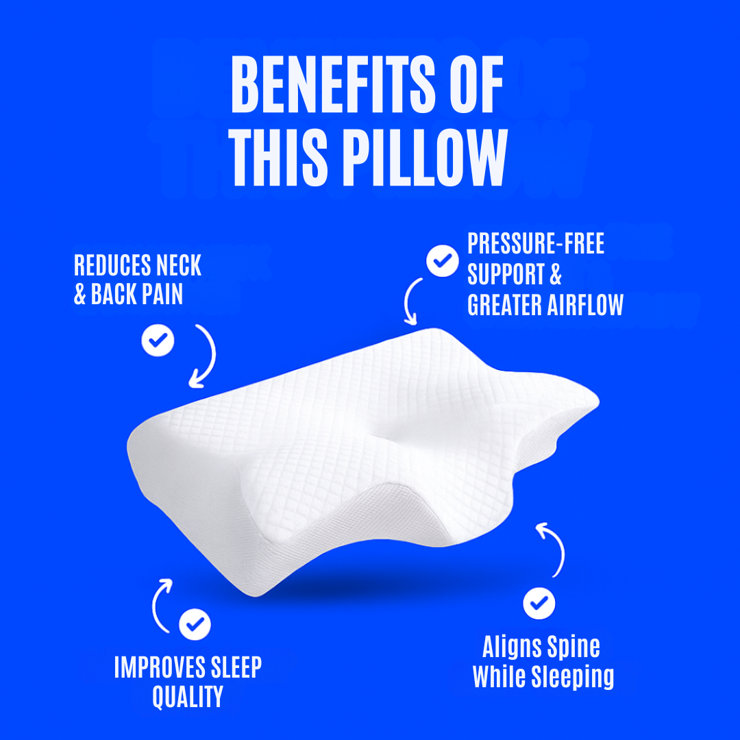 Snoofi™ – The Cloud Like Contoured Pillow For Perfect Sleep