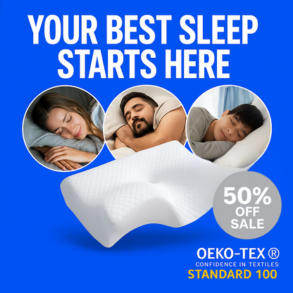 Snoofi™ – The Cloud Like Contoured Pillow For Perfect Sleep