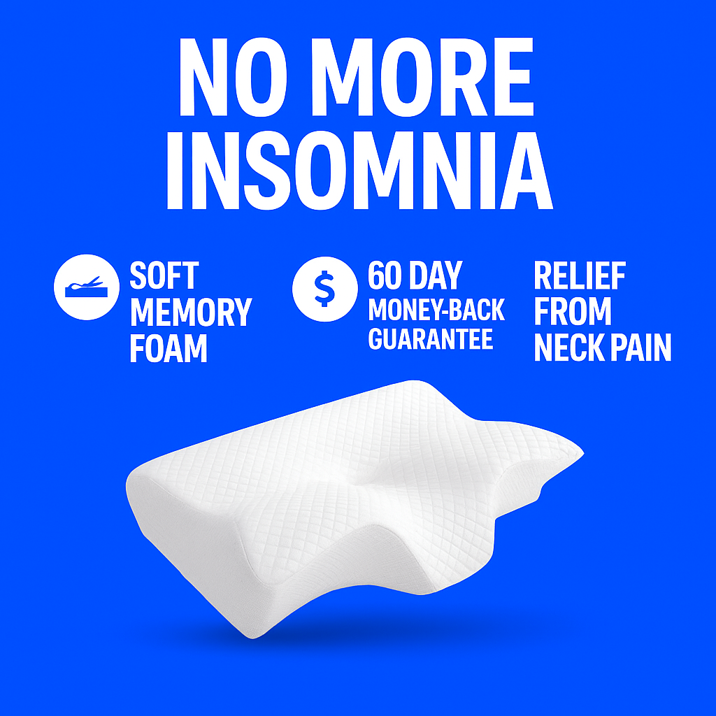 Snoofi™ – The Cloud Like Contoured Pillow For Perfect Sleep