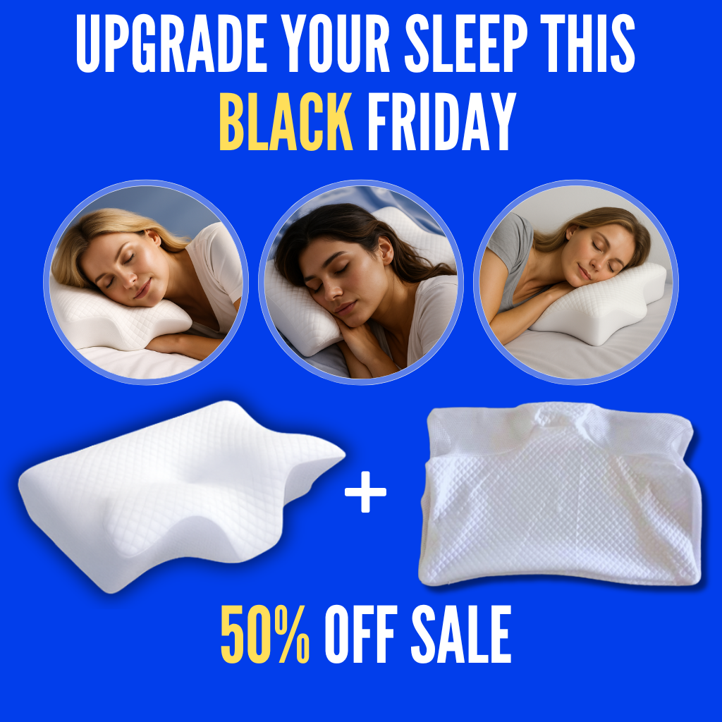 Snoofi™ – The Cloud Like Contoured Pillow For Perfect Sleep